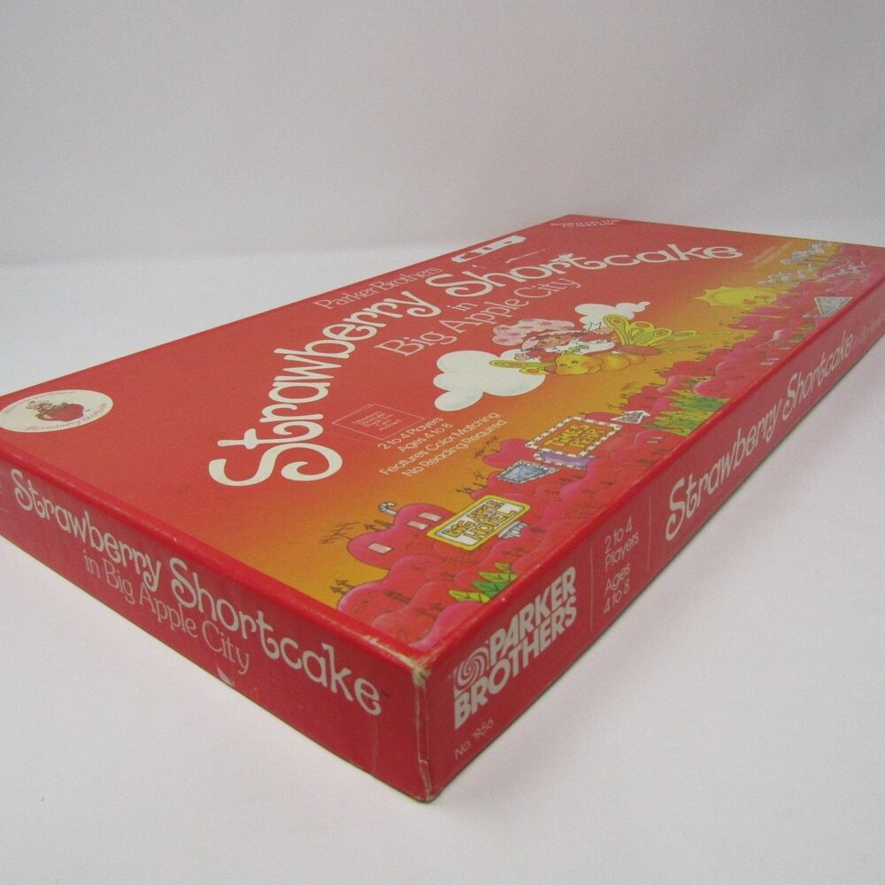 Strawberry Shortcake in Big Apple City Board Game 1981 TV Special 100% Complete - Picture 2 of 8